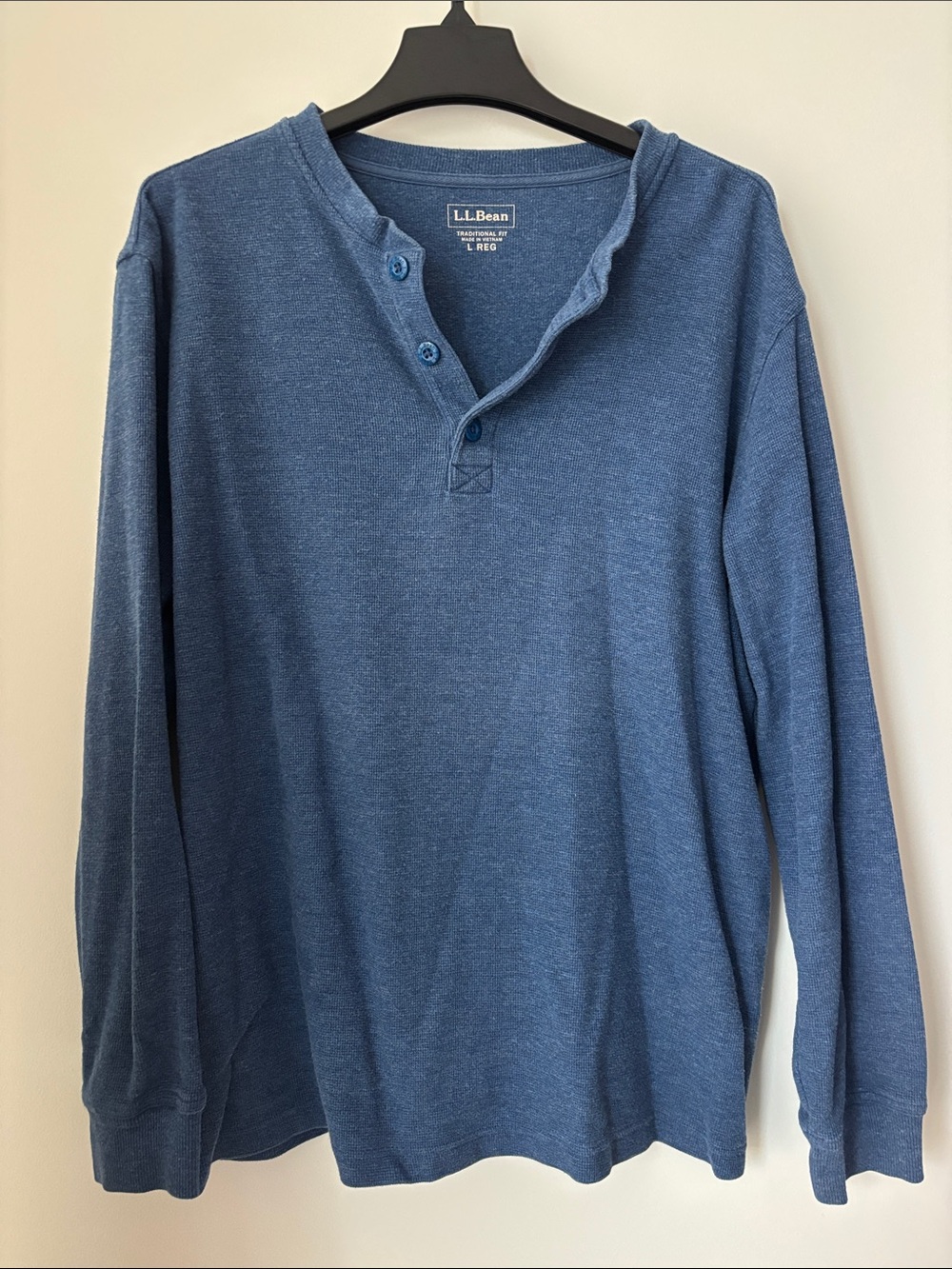 LL Bean Men’s Cotton Henley Thermal